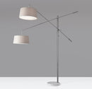 Adesso Manhattan Two-Arm Arc Lamp