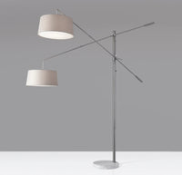 Adesso Manhattan Two-Arm Arc Lamp