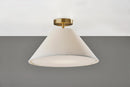 Adesso Finley Tapered Flush Mount