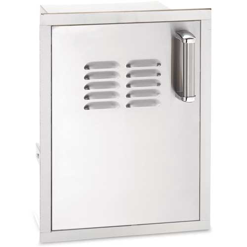 Fire Magic Single Access Door with Tank Tray and Louvers