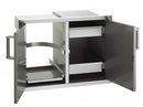 Fire Magic Double Door with Dual Drawers & Trash Tray