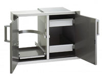 Fire Magic Double Door with Dual Drawers & Trash Tray