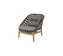 Cane-Line Strington Lounge Chair with Teak Frame