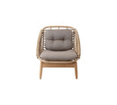 Cane-Line Strington Lounge Chair with Teak Frame