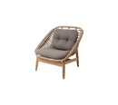 Cane-Line Strington Lounge Chair with Teak Frame