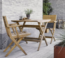 Cane-Line Flip Folding Table Small 31.5"x31.5"