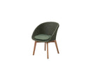 Cane-Line Peacock Chair with Teak Legs