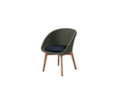 Cane-Line Peacock Chair with Teak Legs