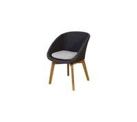 Cane-Line Peacock Chair with Teak Legs