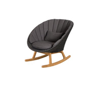 Cane-Line Peacock Rocking Chair with Teak Legs