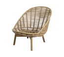 Cane-Line Hive Lounge Chair with Teak Legs