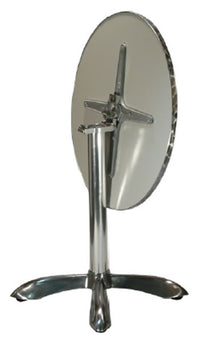 H&D Seating 31.5" Round Aluminum Folding Patio Table