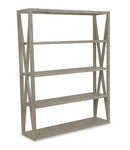 Sunset West X Bookcase in Coastal Teak