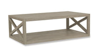 Sunset West X Coffee Table in Coastal Teak