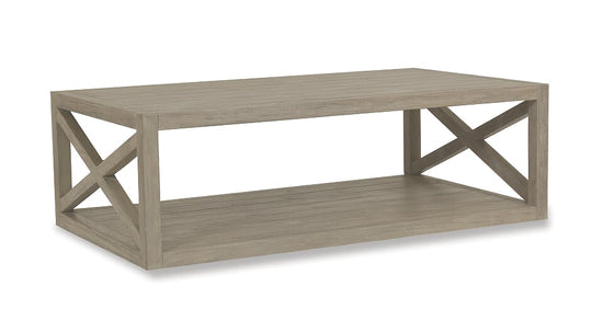 Sunset West X Coffee Table in Coastal Teak