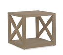 Sunset West X End Table in Coastal Teak