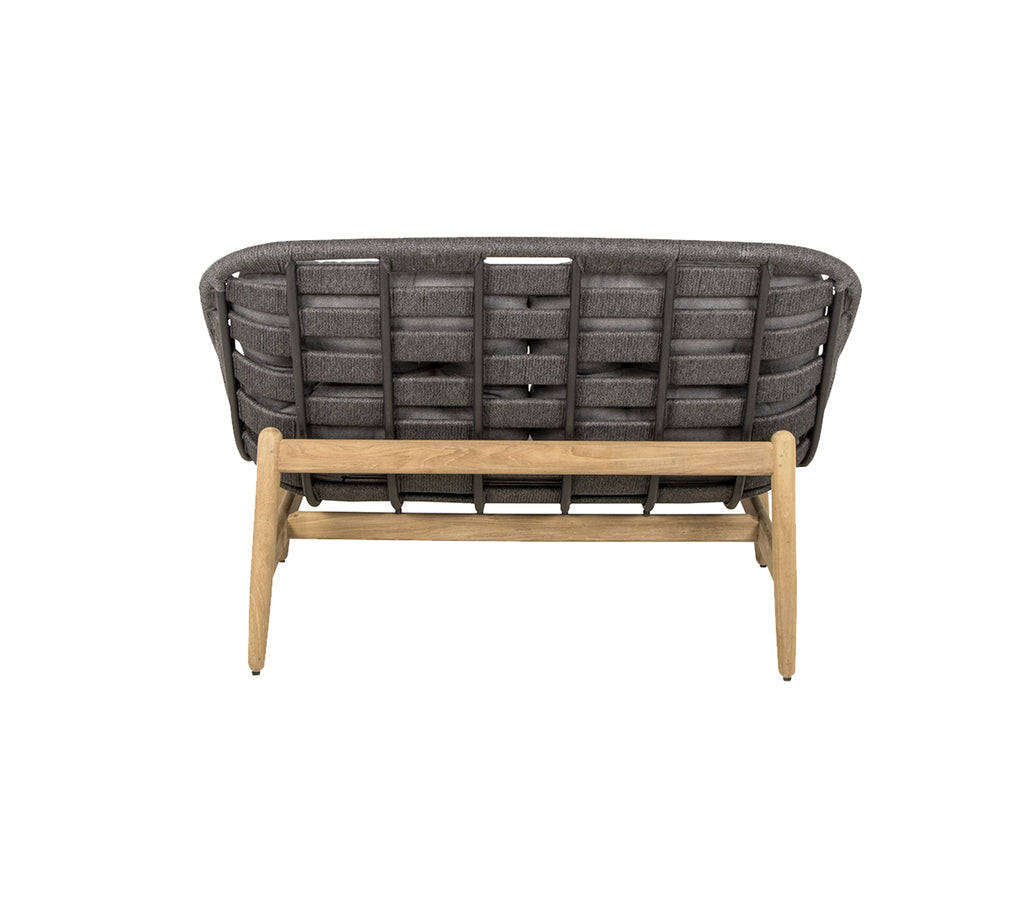 Cane-Line Strington 2-Seater Sofa with Teak Frame