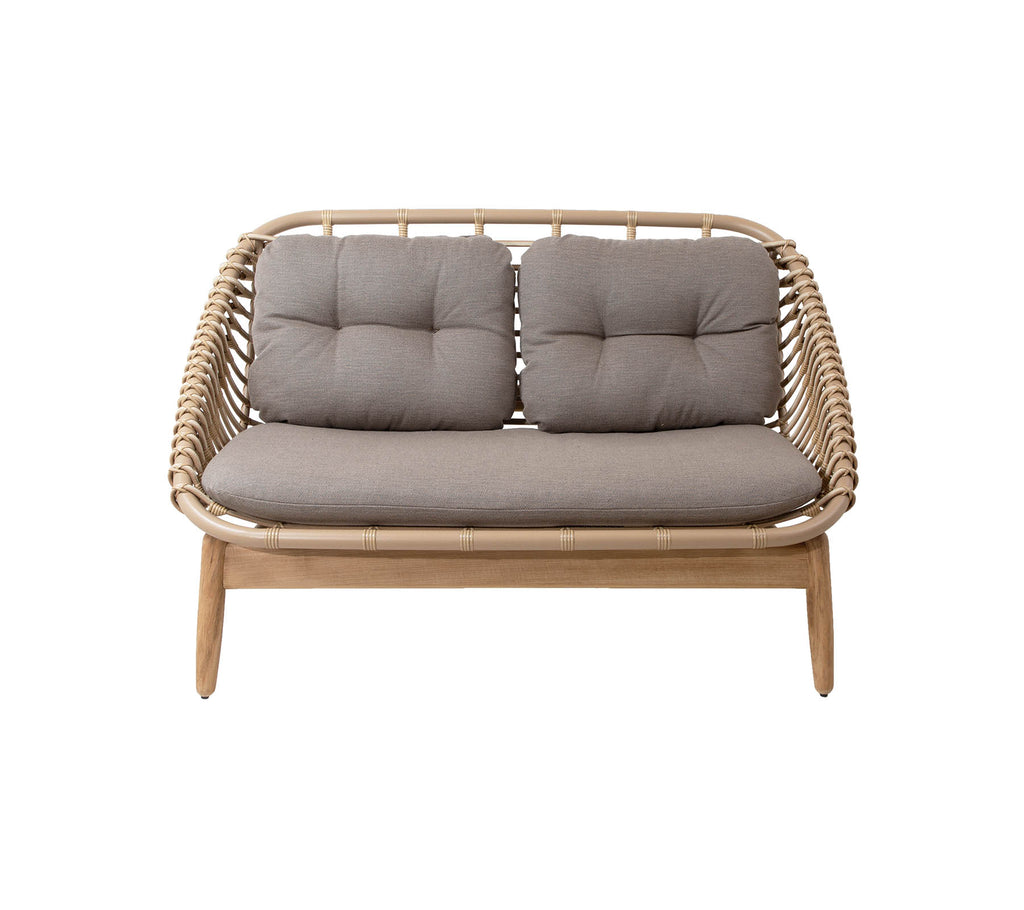 Cane-Line Strington 2-Seater Sofa with Teak Frame