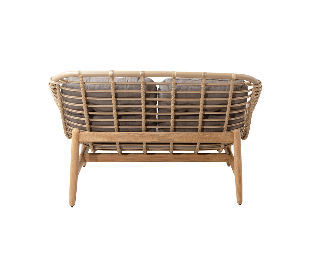 Cane-Line Strington 2-Seater Sofa with Teak Frame