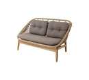 Cane-Line Strington 2-Seater Sofa with Teak Frame