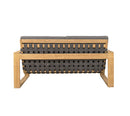 Cane-Line Endless Soft 2-Seater Sofa Incl. Grey Cane-Line Airtouch Cushion Set
