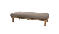 Cane-Line Arch 2-Seater Sofa Module Natural / Taupe
