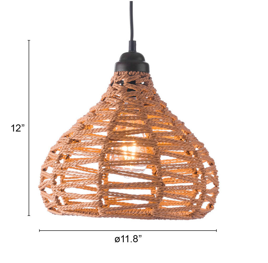 Zuo Modern Nezz Ceiling Lamp Natural