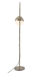 Zuo Modern Waterloo Floor Lamp White And Bronze