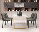 Zuo Modern Jena Ceiling Lamp Chrome