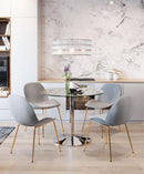 Zuo Modern Jena Ceiling Lamp Chrome