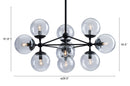 Zuo Modern Belfast Ceiling Lamp Black
