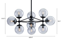 Zuo Modern Belfast Ceiling Lamp Black