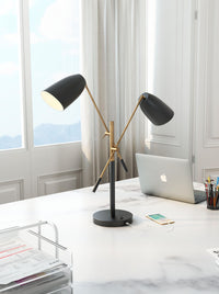 Zuo Modern Tanner Table Lamp Black And Brass