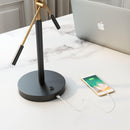 Zuo Modern Tanner Table Lamp Black And Brass