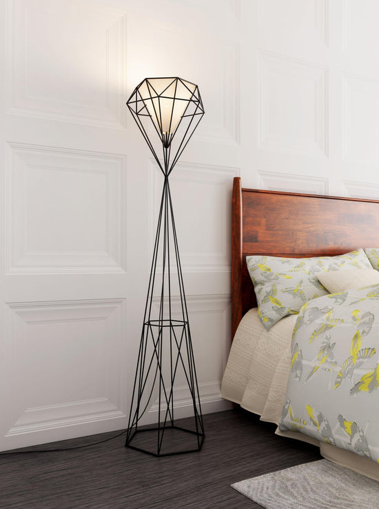 Zuo Modern Delancey Floor Lamp Black