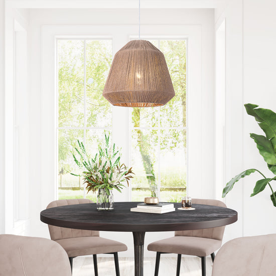 Zuo Modern Impala Ceiling Lamp Brown
