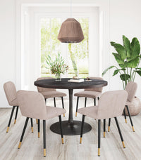 Zuo Modern Impala Ceiling Lamp Brown