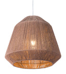 Zuo Modern Impala Ceiling Lamp Brown