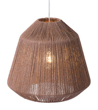 Zuo Modern Impala Ceiling Lamp Brown
