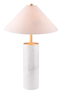 Zuo Modern Ciara Table Lamp Beige And White