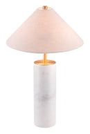 Zuo Modern Ciara Table Lamp Beige And White