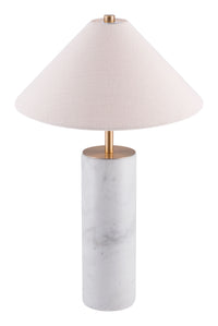 Zuo Modern Ciara Table Lamp Beige And White