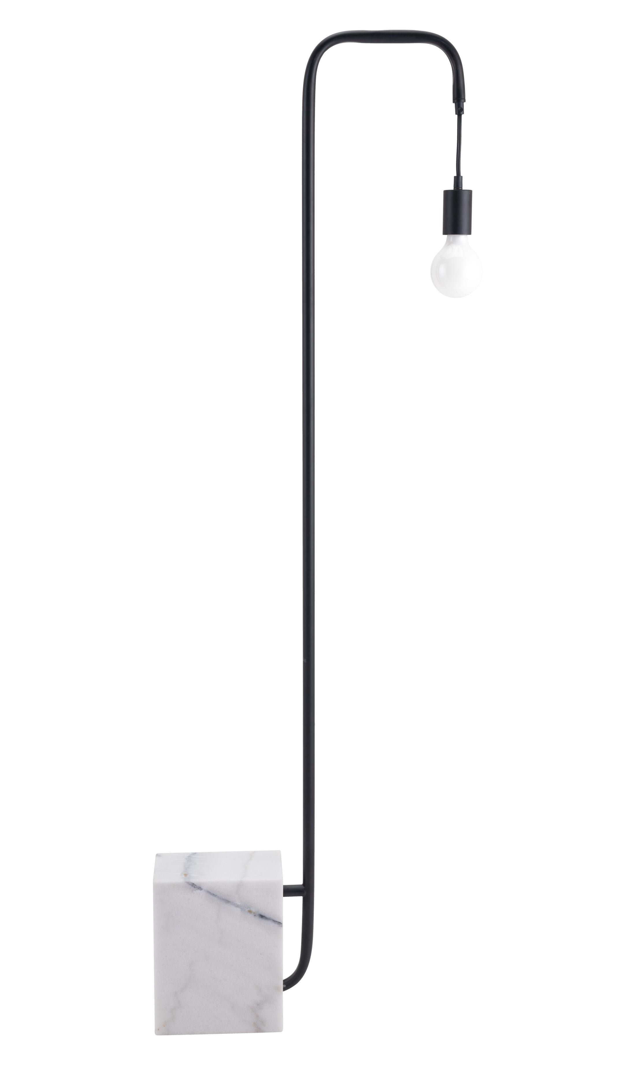 Zuo Modern Lancia Floor Lamp Black