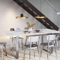 Zuo Modern Mozu Ceiling Lamp Gold And Black