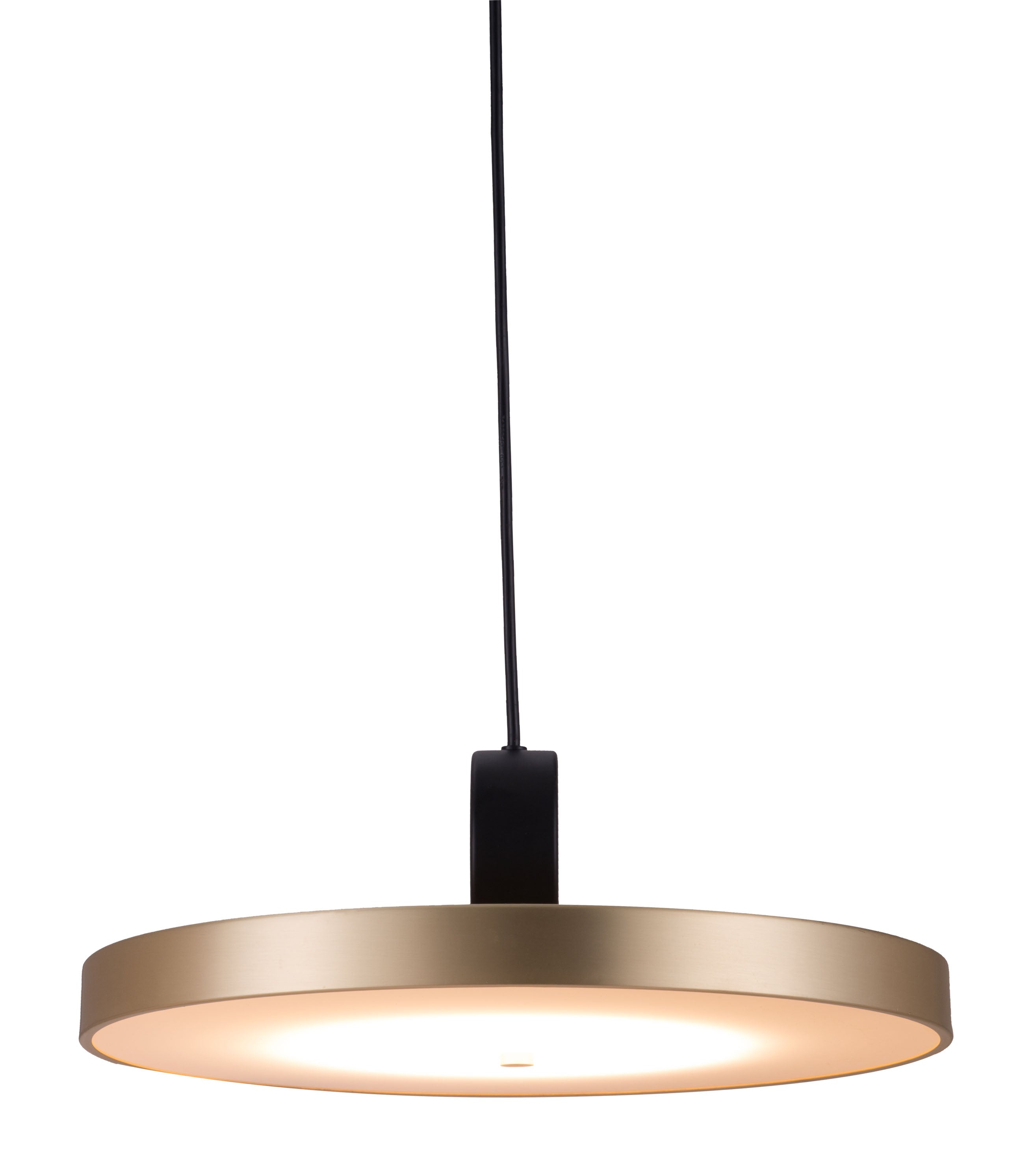 Zuo Modern Mozu Ceiling Lamp Gold And Black