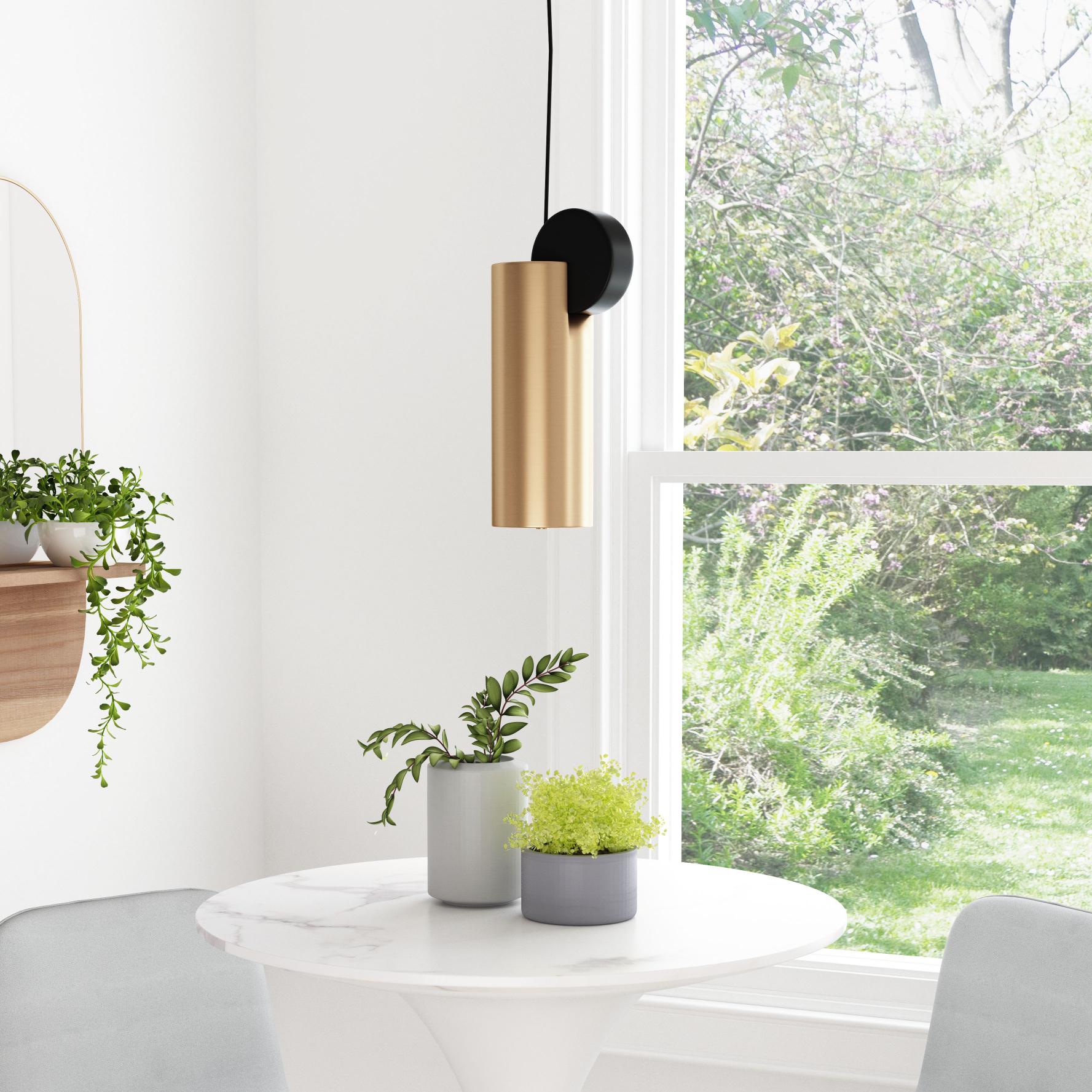Zuo Modern Martiza Ceiling Lamp Gold And Black