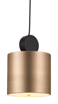 Zuo Modern Myson Ceiling Lamp Gold And Black