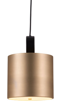 Zuo Modern Myson Ceiling Lamp Gold And Black