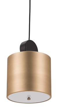 Zuo Modern Myson Ceiling Lamp Gold And Black