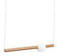 Zuo Modern Adeo Ceiling Lamp Brass